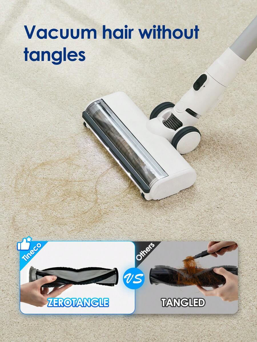 Tineco A11 Pet Ex Cordless Stick Vacuum, Lightweight Handheld Vacuum, Long Run Time and Powerful