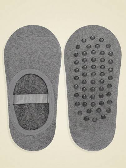 Kit 3 sapatilhas de Pilates Yoga cores Sortidas