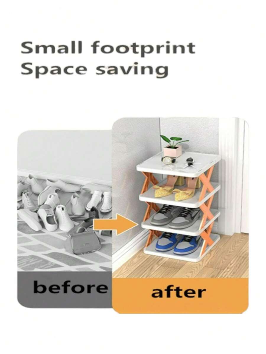 Vertical Shoe Rack 6 Tiers Tall & Stable Shoe Tower SHEIN UK