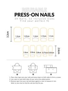 24pcs/Set Long Square Elegant And Simple French Style Solid Color False Nails With Light Pink Color, Suitable For Students, Office Ladies, Dance Parties, Dates And Daily Wearing Press On Nails Nail Supplies