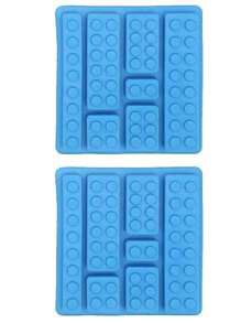Silicone Block Mold 11x11cm Set Of 2 Pieces - Multicolor - View 9