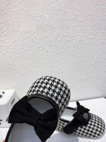 新品软底婴儿鞋，公主款蝴蝶结，春秋款，学步鞋，适合 1-11 个月 - 黑色 - 查看 3