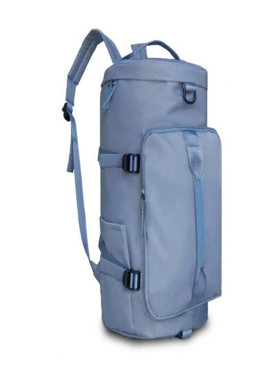 Maleta Deportiva Bolsa de Deporte Gym, Bueno para yoga gimnasio tenis - Azul - Ver 1