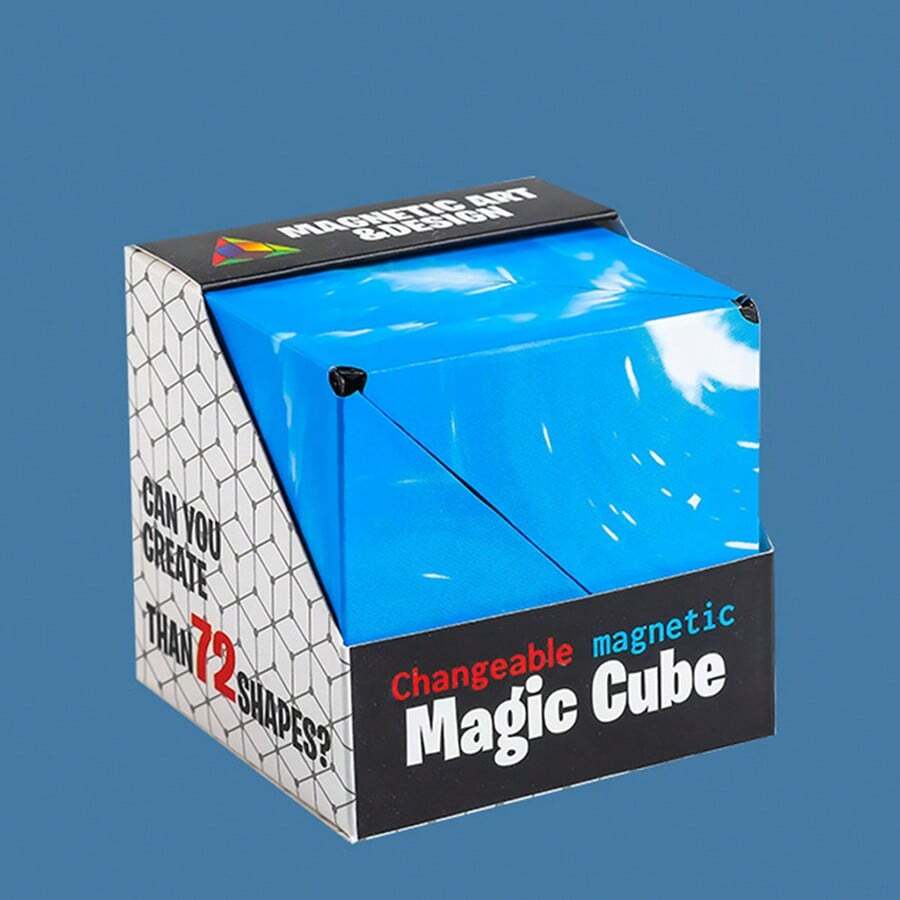 Từ tính Magic Cube Đồ chơi trí lực , 3D Trêu ghẹo não Logic Trò Chơi , Qủa tặng