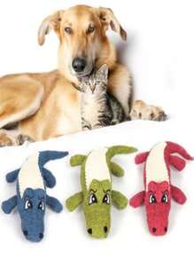 Pet Voice Training, Soothing, Teeth Grinding, Teeth Cleaning Dinosaur, Goose, Crocodile Cartoon Shape Toys For Cat And Dog - Multicolor - View 9