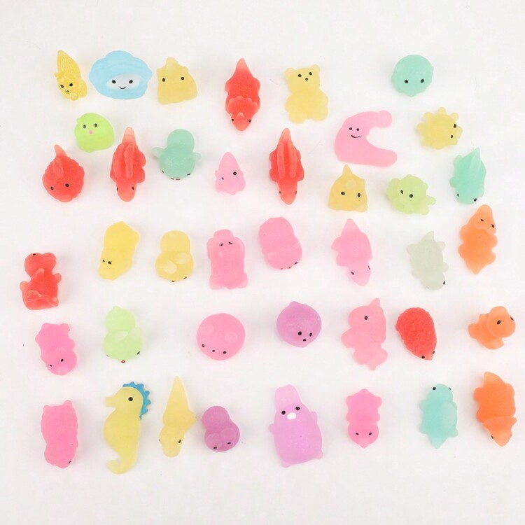 6 cái/12 cái/24 cái Hỗn hợp ngẫu nhiên Mochi Thú vật Squishy Đồ Chơi Chống stress Trái bóng Buổi tiệc Giảm bớt căng thẳng Đồ Chơi Đối với Sinh nhật - Nhiều màu - Xem 2