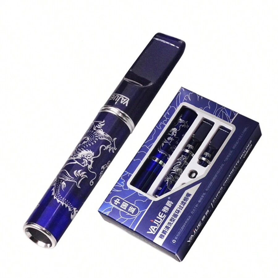 藍色可清洗可重複使用的過濾咖啡香煙套裝 - 藍色 - 查看 1