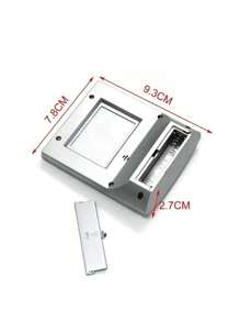 Desk & Table Clocks - Silver - View 3
