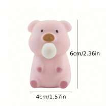 減壓發洩娃娃,隨時攜帶成人減壓玩具,派對道具,派對玩具,生日禮物玩具,聖誕襪毛絨玩具,嘉年華獎品,學校課堂獎勵,皮納塔填充物 - 淺粉色 - 查看 10