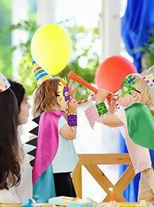 Disfraz De Dinosaurio Niño Cosplay Traje De Rendimiento - Naranja - Ver 6