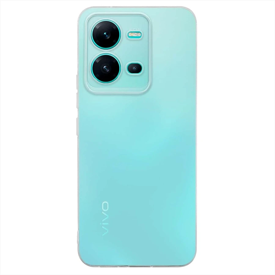 INSTACASE Funda para Vivo Transparente, Protector para Vivo Uso Rudo, Case para Vivo Antigolpes, Carcasa para Vivo a Prueba De Golpes TPU - Transparente - Ver 1