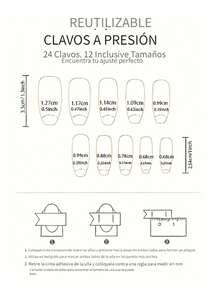 24入組中長梯形閃亮鑽石設計假指甲貼片，含可卸式凝膠和指甲修甲梳，適用於派對、舞會和日常穿著。 - 粉色 - 查看 5