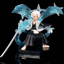 Figura de Anime de BLEACH Toshiro Hitsugaya, modelo de colección de PVC de 10cm, Binglunwan Toshiro Hitsugaya - Multicolor - Ver 3