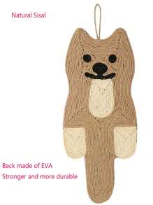 1入組sisal+eva材質貓抓板,可掛式設計 - 黃色 - 查看 3