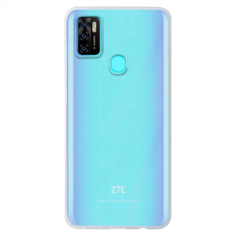 INSTACASE Funda para Zte Transparente, Protector para Zte Uso Rudo, Case para Zte Antigolpes, Carcasa para Zte a Prueba De Golpes TPU - Transparente - Ver 1