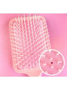 1入空氣墊梳解髮梳頭皮按摩梳,適用於所有髮質 - 米色 - 查看 5