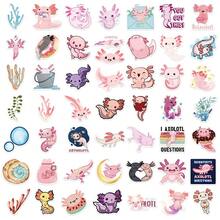 50 cái Ngẫu nhiên Kawaii Axolotl Mẫu Hình dán Đối với Nước Chai , Không thấm nước Thẩm mỹ Giấy dán Đối với máy tính xách tay , Ván trượt , Điện thoại , , Thanh thiếu niên , Người lớn - Nhiều màu - Xem 7
