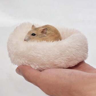 1pc Winter Soft & Warm & Comfortable Nest Bed For Hamster Small Pet