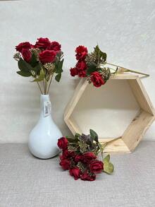 Artificial Flowers - 紅色 - 查看 6