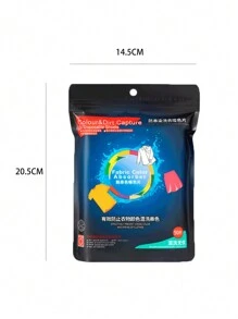 50pcs/Pack Color Catcher Laundry Sheets, Anti-Dye Transfer, Clothing Color Absorber Sheets, Random Old Or New Packaging Delivery - White - View 3