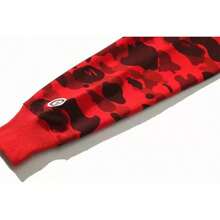 Sudadera Shark Ape Hecha,hoodies,hombre,fashion,capucha,Hombres Capucha con estampado de letra,,Hombres Capucha con estampado de dibujos animados de hombros caídos,sudadera para hombre basica comoda ligera casual,SUDADERA camuflaje shark head