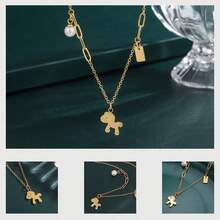 24k精美小馬頸鍊 - 小馬 - 查看 4