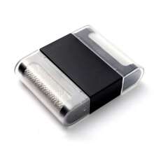 1入組雙頭手動迷你剃毛器,可攜式剃頭器,無電池剃布球剃毛器毛衣外套家居清潔工具 - 黑色 - 白色 - 查看 8