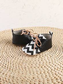 春秋0-1岁新生婴儿鞋软底透气0-6-12个月婴幼儿鞋 - 黑色 - 查看 5