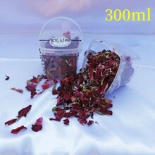 Wedding Natural Rainbow Colored Confetti Rose Dry Petals - 1 Box - Multicolor - View 6