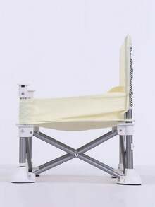 多功能可摺疊輕量化嬰兒餐椅 - 米色 - 查看 4