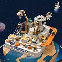 1入組兒童賽車道玩具男孩汽車冒險玩具,適用於3-7歲男女,解謎軌道車,城市救援玩具2/3迷你車,學前教育汽車遊戲贈品。隨機顏色 - 白色 - 查看 5