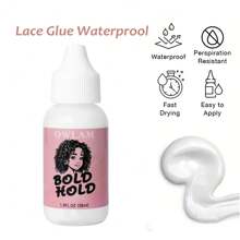 Kit De Colle Pour Perruque En Dentelle, 7 Pièces, Colle Imperméable Pour Perruque Avant En Dentelle Avec Outils Et Bâton De Cire, Gel De Cire De Contrôle Des Bords, 1 Pièce De Colle Pour Perruque, 1 Dissolvant De Perruque, 1 Bâton De Cire Pour Cheveux, 1 Pièce De Gel De Cire De Contrôle Des Bords, 2 Pièces De Sangle De Fixation De Bord De Perruque, 1 Brosse De Bord De Cheveux