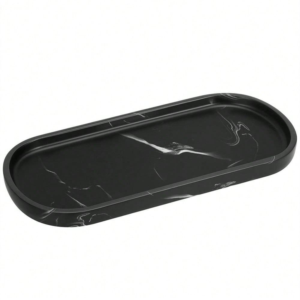 1pc Resin Jewelry Tray Dresser Trays Bathroom Tray For Vanity Trays