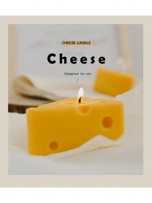 大型三角芝士慢回彈流動擠壓玩具,舒緩壓力 - 黃色 - 查看 6