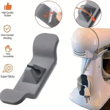 6入組廚房用品電線整理器,彩色電線收納器和固定器,適用於攪拌器,咖啡機,氣炸鍋,壓力鍋,烤麵包機等 - 灰色 - 查看 4