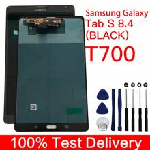 Full Lcd Display Digitizer Touch Screen Replacement Compatible With Samsung Galaxy Tab S 8.4 T700 Lcd Screen Digitizer Touch Screen Replacement + Tool Kit For Tablet - Samsung Galaxy Tab S 8.4 - View 1