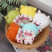 1pc Random Color Blind Box Surprise Ugly-cute Toothless Furry Toy With Funny & Changeable Hair Style Suitable For Christmas Halloween Valentine's Day As Perfect Gift For Friends - Multicolor - View 3