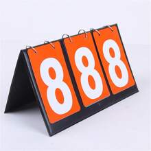 1 Pieza Marcador, Marcador De Baloncesto Multifunción De Fútbol, Reposicionador De Tenis De Mesa, Adecuado Para Uso En Exteriores - marcador de tres dígitos - Ver 1