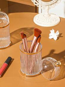 1pc Luxurious Jar Storage Container For Household Or Cosmetics Storage