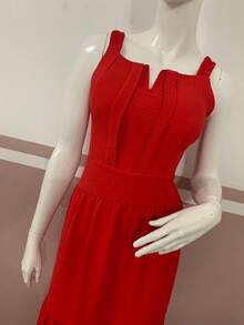 Women Dresses - 紅色 - 查看 4