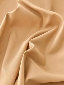 1 件纯色蕾丝床裙韩式床罩 1 件法兰绒床上用品套装防尘保护套适用于卧室家居 - 卡其色 - 查看 10