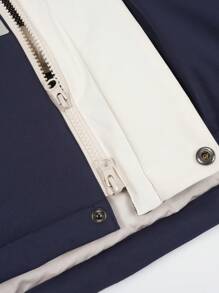 TECTOP Women's Ski Jacket, Waterproof Outdoor Wear With Multiple Pockets And Zipper Design, Suitable For Winter Snow Sports - White - View 9