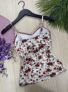 Women Tank Tops & Camis - Đỏ - Xem 2