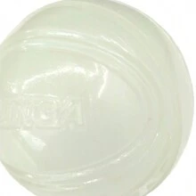 1個tpr材質發聲,耐咬且在黑暗中發光的寵物球玩具,適合在室內和狗狗一起玩耍 - 米色 - 查看 7