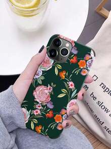 1 Miếng Màu xanh lá In Chống giọt bắn Và Chống sốc Ốp lưng & bao da điện thoại Với người có ring Và Bức tranh Nghề thủ công , Tương thích với iPhone 14promax - màu xanh lá - Xem 2