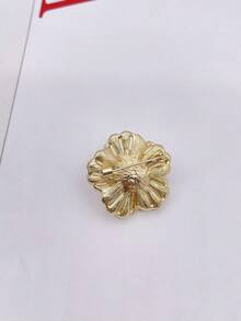 女士花形胸針,韓風時尚高端配飾,鑲有水鑽,適用於簡約外穿服裝 - 花朵胸針 - 查看 5