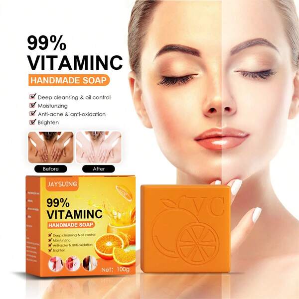 Vitamin C Radiant Soap Body Wash Facial Soap Moisturizing And
