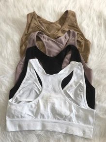 Plus Size Bras & Bralettes - Multicolor - View 2