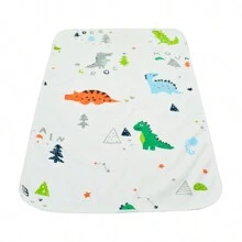 1PC Baby Portable Changing Pad Waterproof Diaper Changing Mat Travel Stroller Washable Mattress Pad Reusable Under Pads Changing Pad Liners Baby Changing Mat 30x45cm - GN05-30x45cm - View 4