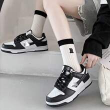 运动户外 5 双女士运动袜，适合休闲装、骑行、跑步，中筒长度 - 彩色 - 查看 3